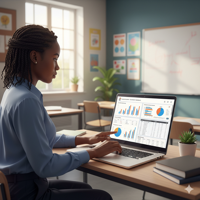 Scenario Screenshot 1: a demonstration of the Njere system